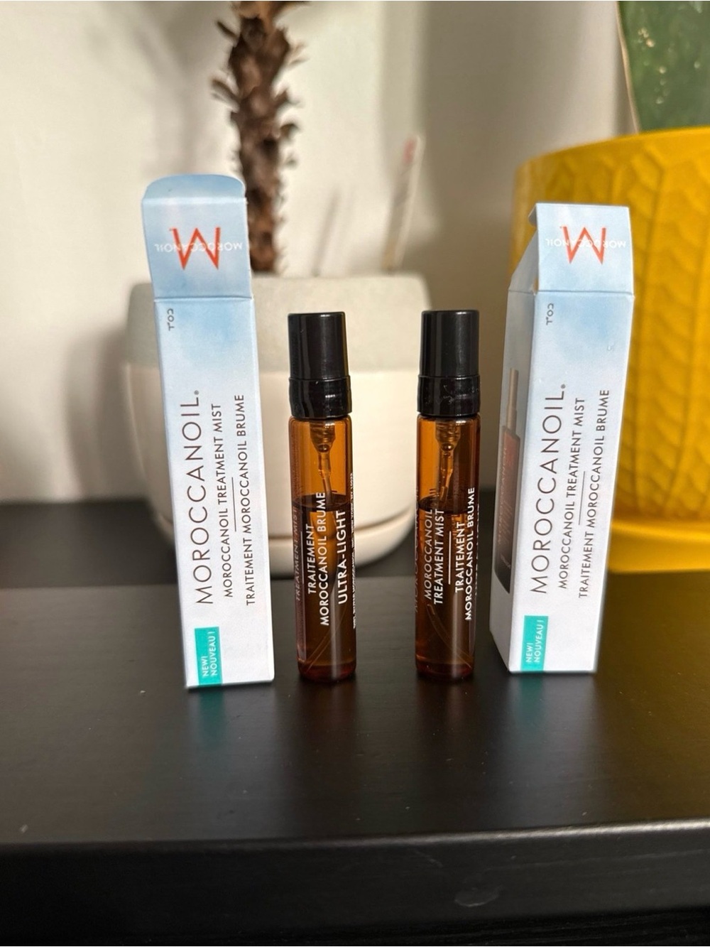 Moroccan Oil Treatment Mist 5ml x2. NIB